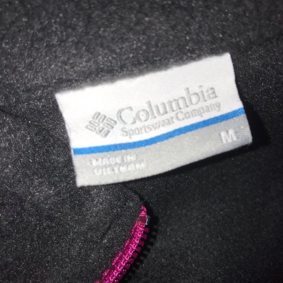 Columbia Fleece Quarter Zip Pullover size medium - Picture 5 of 5